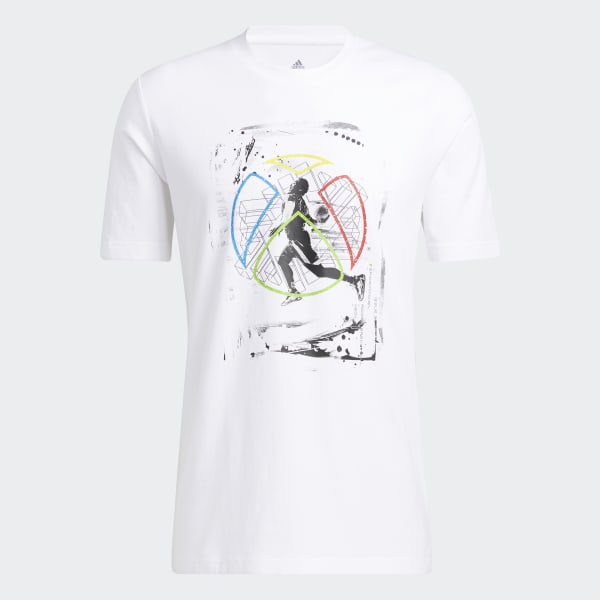 White Donovan Mitchell x Xbox Tee BT537