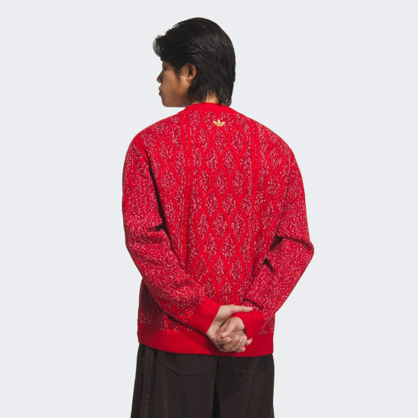 Red LNY SWEATER