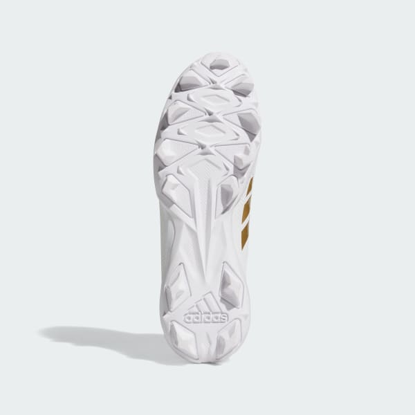 biela Kopačky Adizero Impact.2 s tvarovanými gumenými kolíkmi