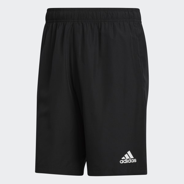 Preto Shorts Malha Plana Aeroready