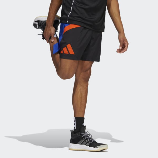 modrá Galaxy Basketball Shorts BW092