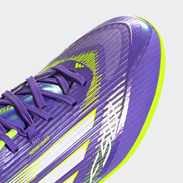 adidas F50 League Indoor Cleats - Purple | Free Shipping