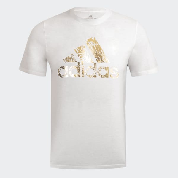 Blanco Camiseta Graphic Badge of Sport Foil
