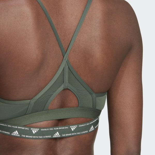 Green Aeroreact Training Light-Support Bra ZG487