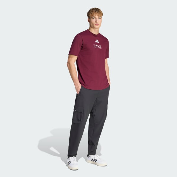 Bordowy KOSZULKA ESSENTIALS INEOS GRENADIERS