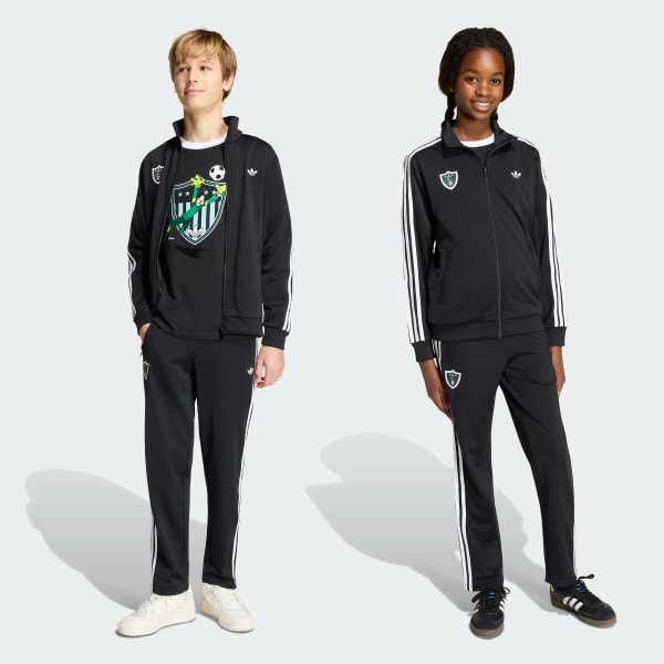 Black ADIDAS DISNEY FIREBIRD TRACKPANTS