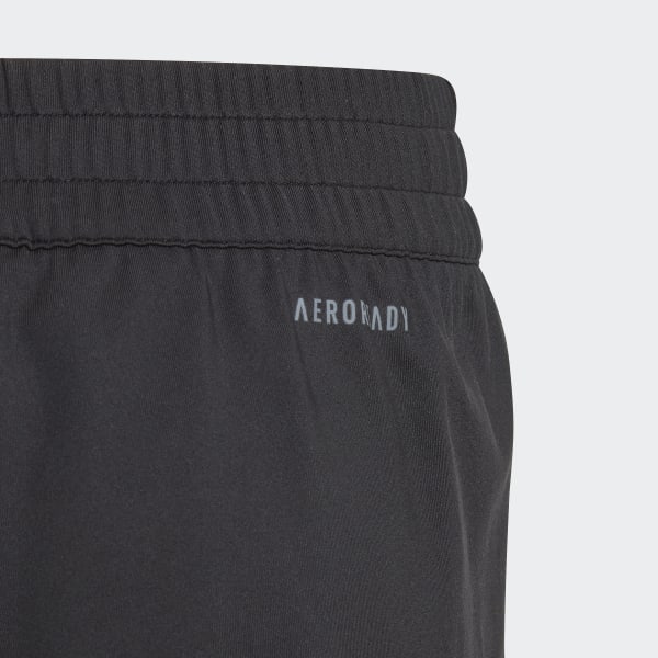 Zwart AEROREADY 3-Stripes Knit Short