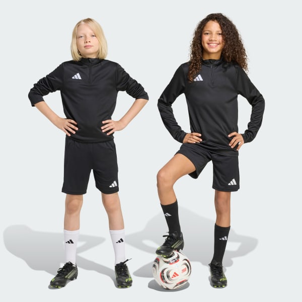 Schwarz Entrada 26 Kids Trainingsshorts