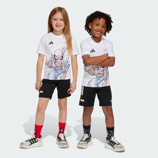 adidas x Marvel Spider Man Tee Set Kids
