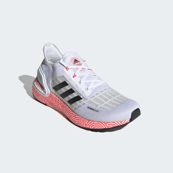 Adidas Ultraboost S.RDY DB Shoes - Size 7.5 - White / Silver Metalic / True Pink