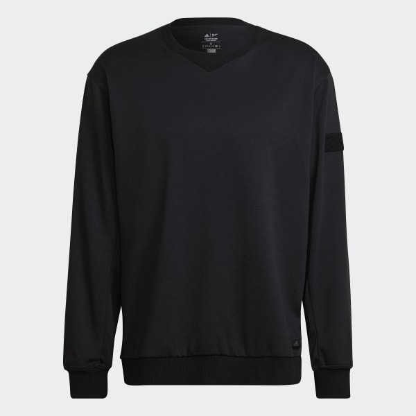Black Parley Run for the Oceans Sweatshirt DB616