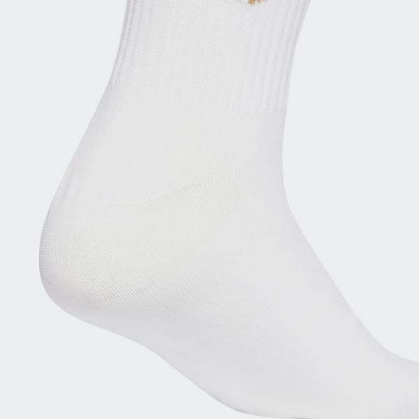 Wit 3-Stripes Sokken 3 Paar