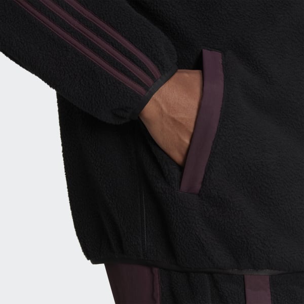 Czerń Germany Lifestyler Fleece Jacket L6046