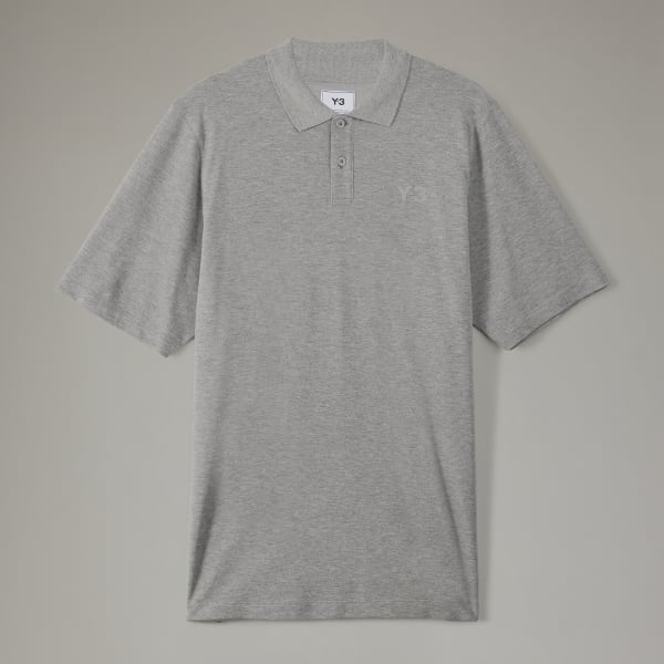 Grey Y-3 Classic Polo Shirt HBO63
