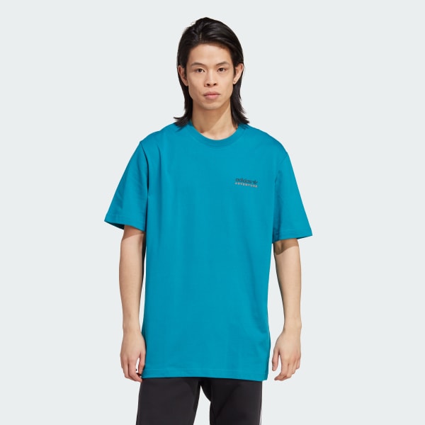 Adidas t shirt sales logo back