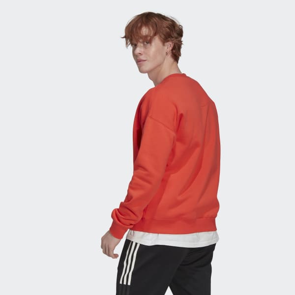 Rosso Felpa Fleece Crew MCE02