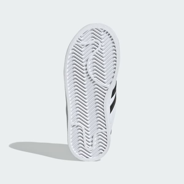 White Superstar II Comfort Closure Shoes Kids