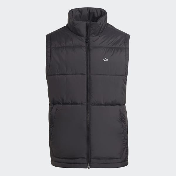 adidas Padded Stand Up Collar Puffer Vest Black adidas Australia