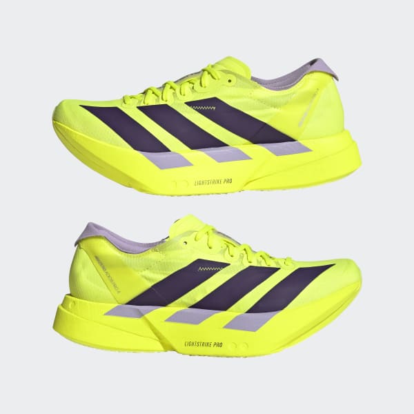 adidas Adizero Adios Pro 4 Shoes - Yellow | Free Shipping with