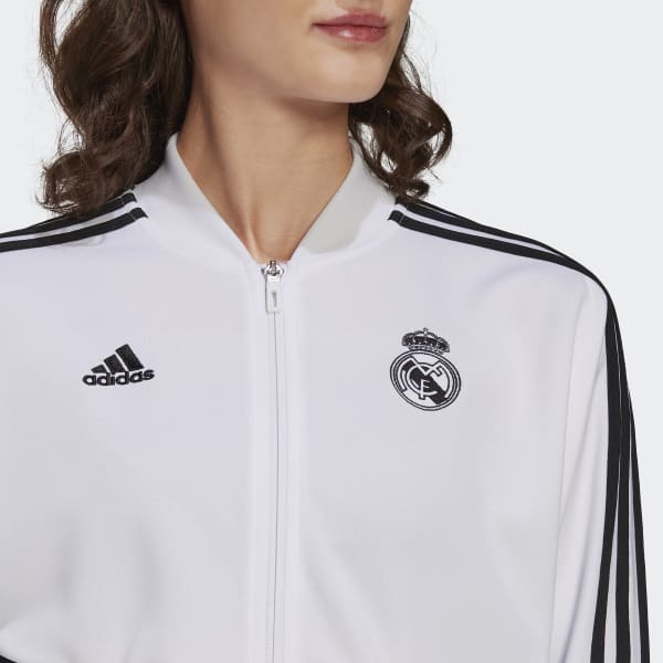 Blanc Veste de survêtement d'entraînement Real Madrid Condivo 22 K6887