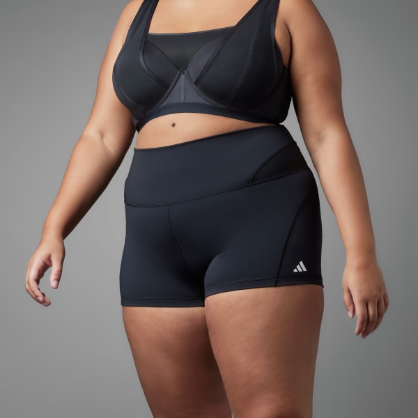 Plus size legging shop shorts