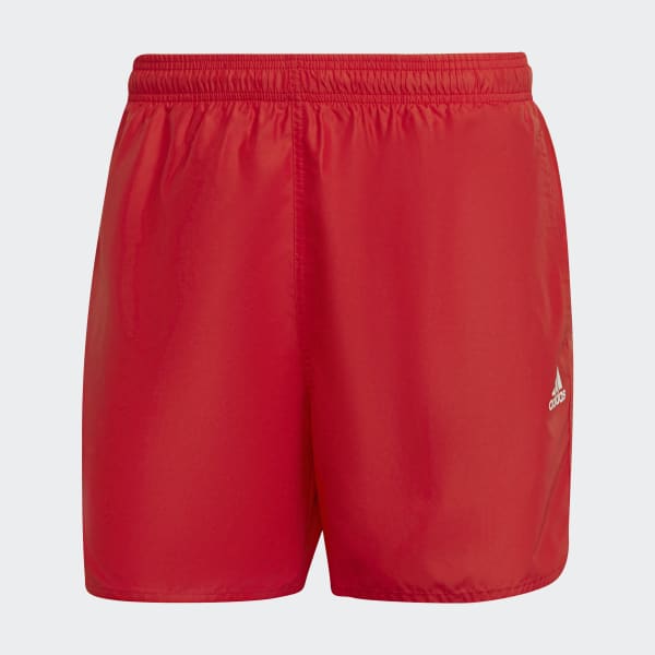 Rojo Shorts de Natación Solid AT918