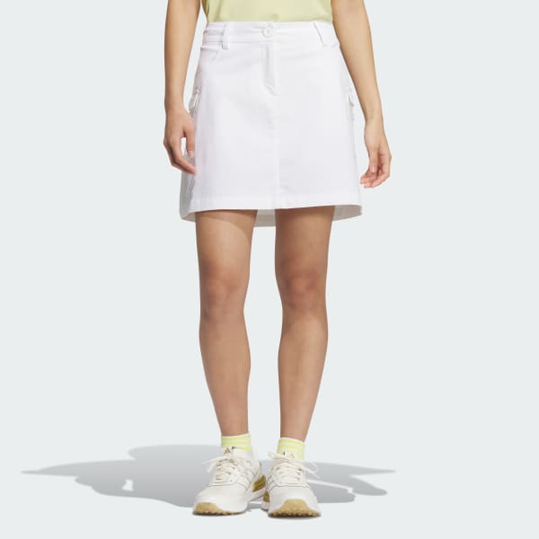 White Four-Way Stretch Skirt