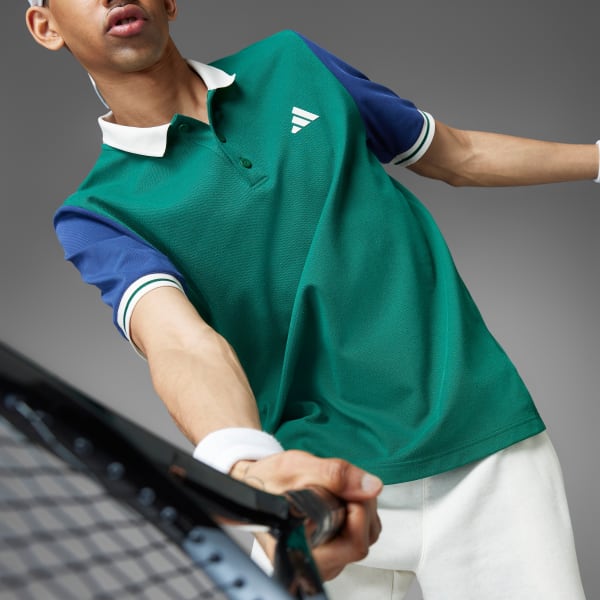 adidas Camiseta Polo adidas Heritage Tennis Verde adidas Colombia