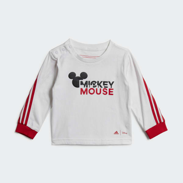 Vit adidas x Disney Mickey Mouse Onesie Set TU426