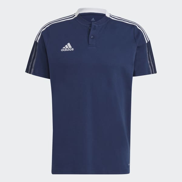 Camisa Polo Tiro 21 Azul adidas adidas Brasil