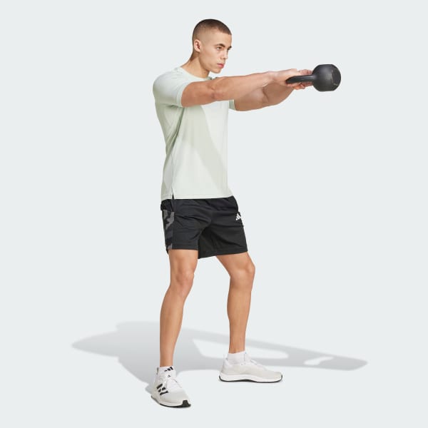 Negro Shorts de Entrenamiento Train Essentials Camo