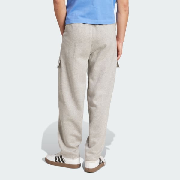 gris Pantalon droit cargo large molleton ALL SZN