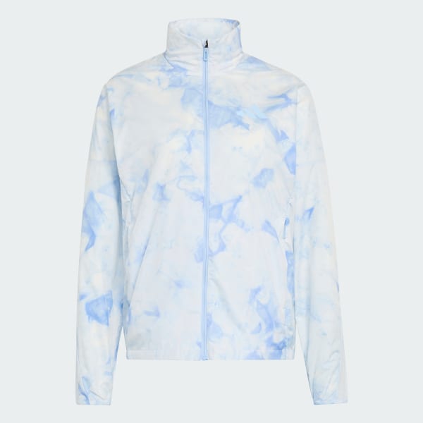 Λευκό Αντιανεμικό jacket Terrex Multi Spray Dye CLIMA365