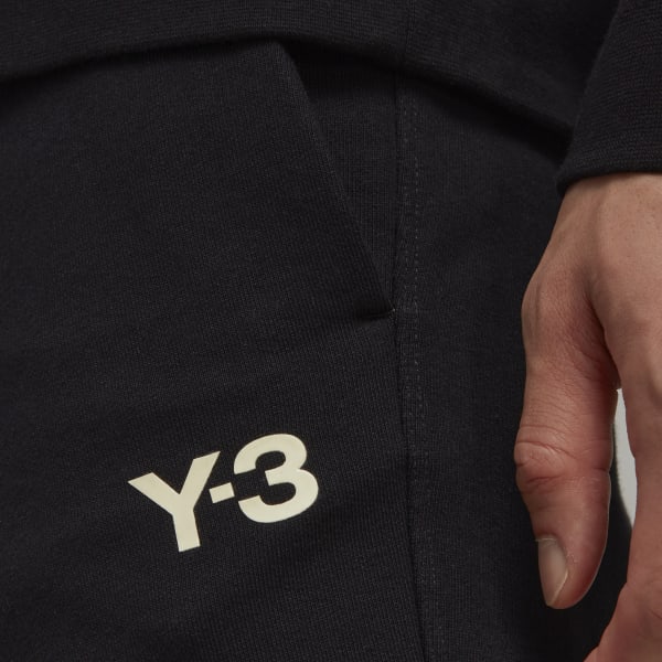 cierna Y-3 Graphic Cuffed Pants BWS65