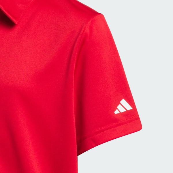 Rood PERFORMANCE POLOSHIRT MET KORTE MOUWEN JONGENS