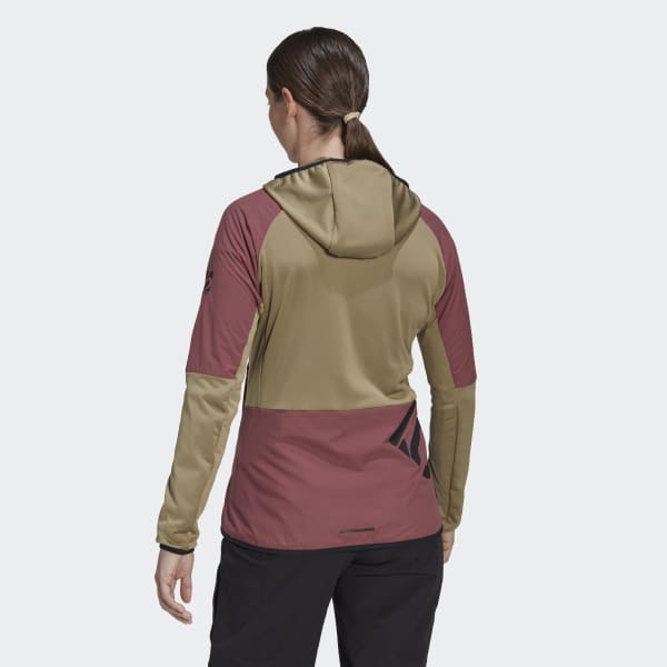 Weinrot Five Ten Flooce Windjacke