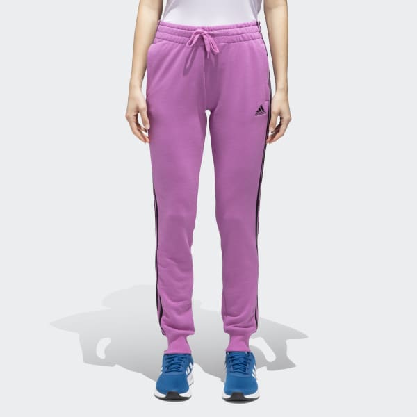 adidas TIRO 19 Track Pants | Purple-Grey Stripes | Men's | stripe 3 adidas