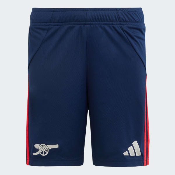 Bla Arsenal 25/26-udebaneshorts i juniorstørrelse