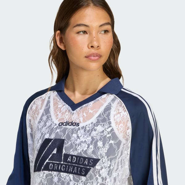 ★ adidas★ Race Jersey White Night Indigo KD2275 adidas Originals Lace Jersey - White | Free Shipping with