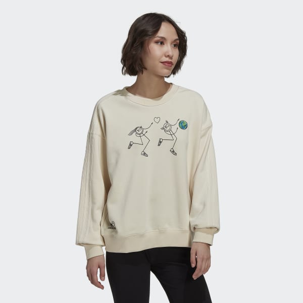 Wit adidas Originals x André Saraiva Sweater KO232