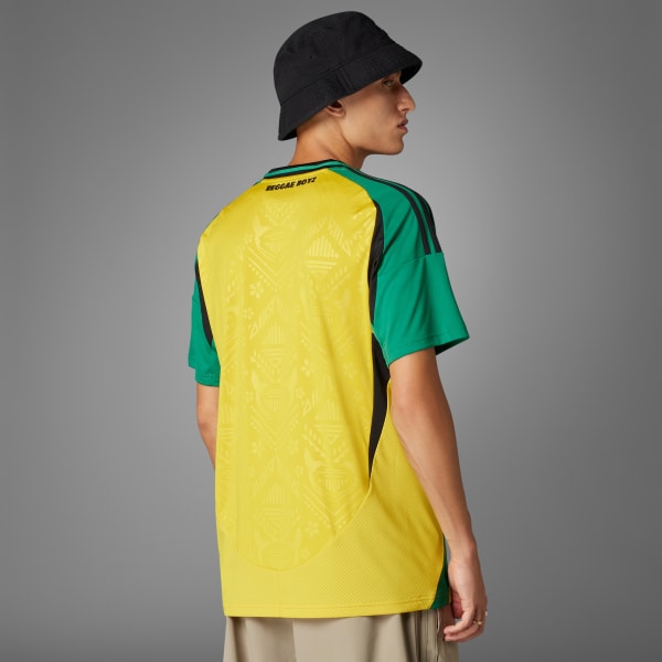 Yellow Jamaica 24 Home Jersey