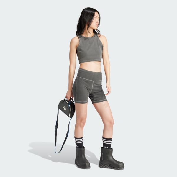 Negro Top sin mangas Essentials+