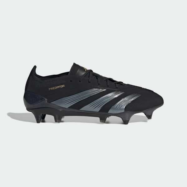 Black Predator Elite Soft Ground Boots