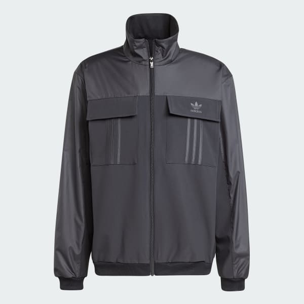 Đen Áo Track Top Utility