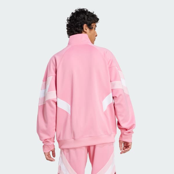 ruzová Mikina Inter Miami CF Originals Half-Zip Crew