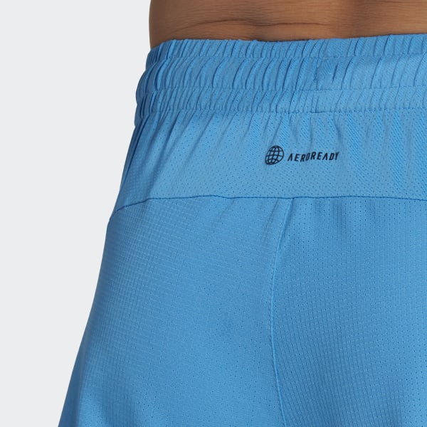 Mau-xanh-da-troi Quần Short Tập HIIT Vải Lưới IR354