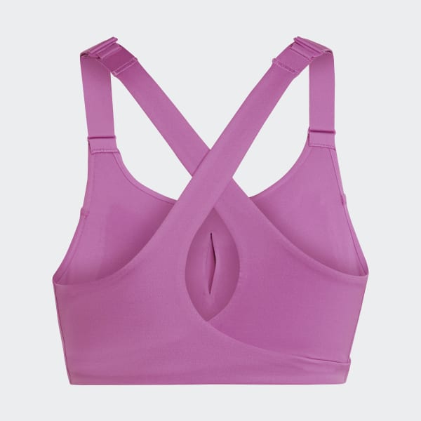 Fioletowy FastImpact Luxe Run High-Support Bra WM585