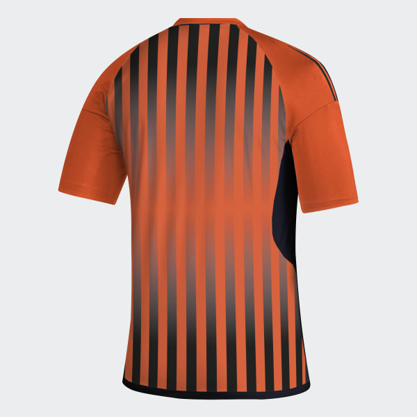 Adidas Oilers Soccer Tee Collegiate Orange S Mens