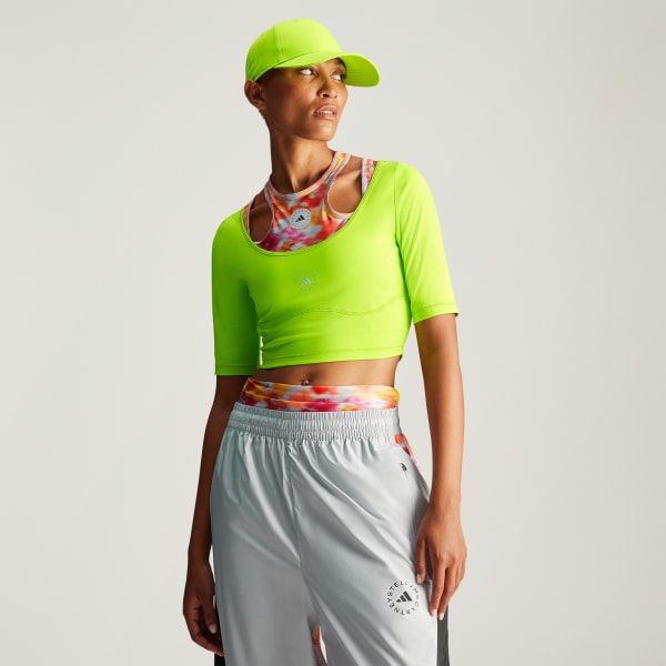 adidas stella mccartney クロップトップ - ヨガ・ピラティス