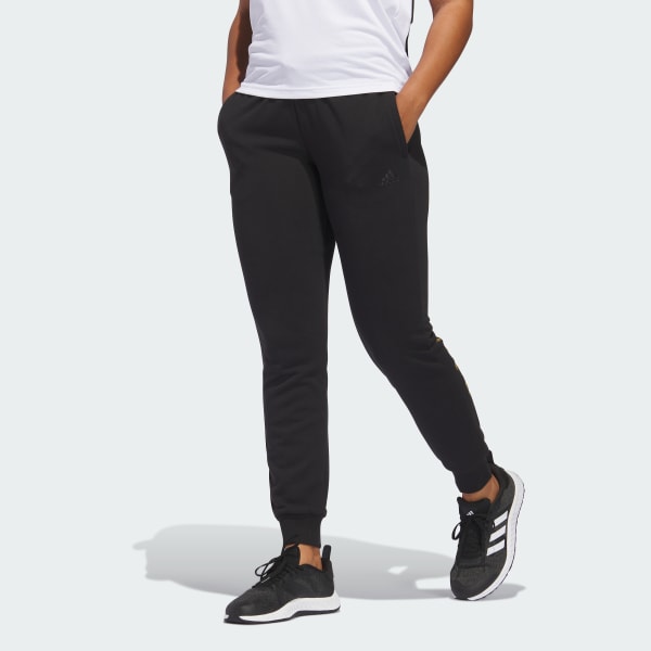calça de moletom preta adidas